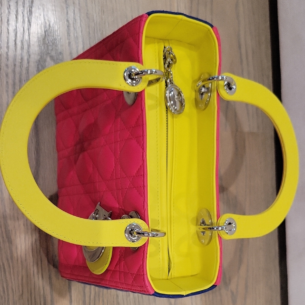 NWT Lady Dior Quilted Handbag - Picture 6 of 10